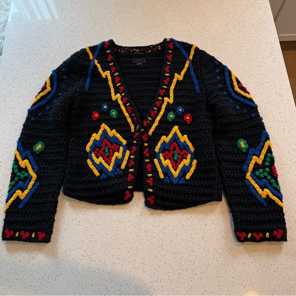 MOTHER Denim “In A Puff” Cardigan in Diamond In The Rough - Picture 9 of 15